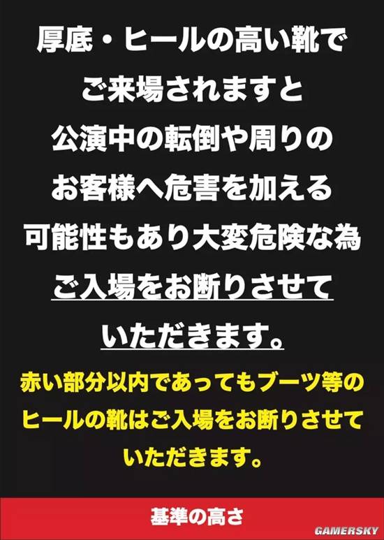 禁止厚底鞋竟是歧视矮个子?演唱会背后的安全真相令人意外(图3) 游民星空